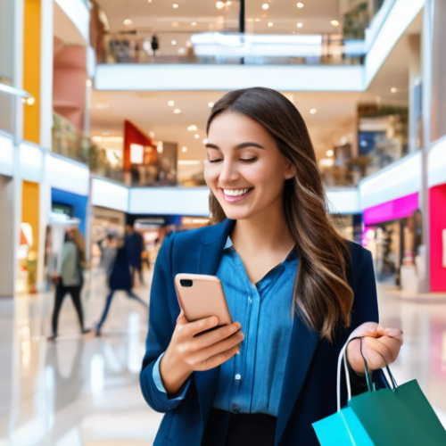 Home 5 실내 위치 추적 기술의 개요 및 발전 역사 - Personalized Shopping Experience with Wi-Fi/BLE**
"A vibrant, modern Italian shopping mall inter...